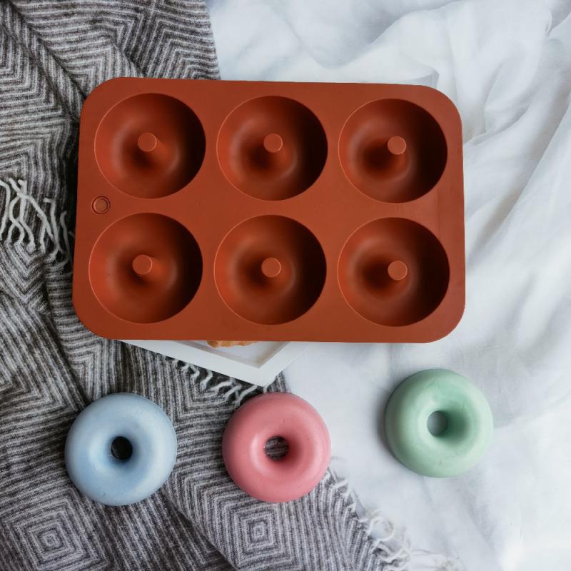 Yeni # 6 Delikli Silikon Donut - Donut Mold Silicone incelemesi ve fiyatı