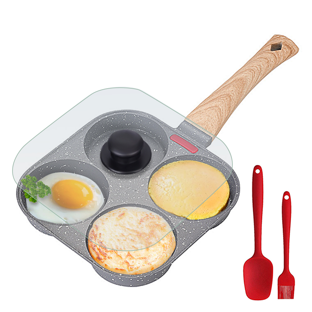 Yapışmaz 4 Bölmeli Yumurta Tav - Mini Pancake Griddle incelemesi ve fiyatı