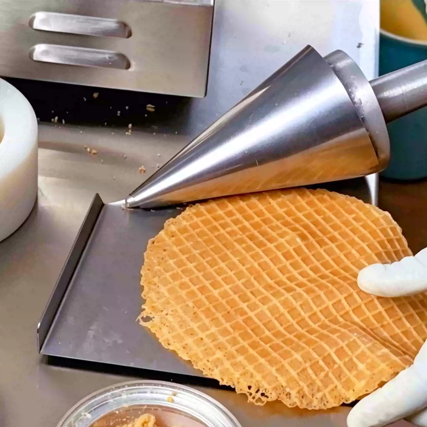 Manuel Dondurma Koni Yapma Mak - Waffle Cone Maker incelemesi ve fiyatı